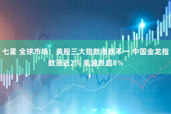 七星 全球市场：美股三大指数涨跌不一 中国金龙指数涨近2% 美油跌超8%